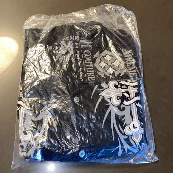 NWT Xtreme Couture Kings Fall Long Sleeve Shirt - Picture 6 of 6